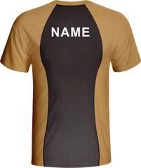 Vimost Simple  Design Sublimated Gaming Shirts Yellow Wear | Vimost Shop.