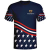 USA Flag Design Esports Jersey apparel Sublimation Shirts | Vimost Shop.