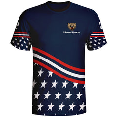 USA Flag Design Esports Jersey apparel Sublimation Shirts | Vimost Shop.