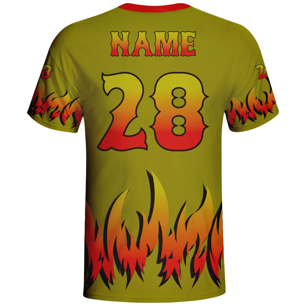 Fire Design Custom Gamertag Shirts Apparel Manufacturer | Vimost Shop.