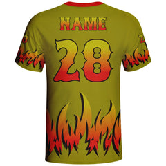 Fire Design Custom Gamertag Shirts Apparel Manufacturer | Vimost Shop.