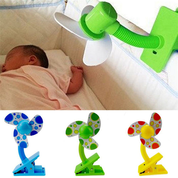 Summer Stroller Fan Portable Baby Sleeping Care Mini Safety USB Fan ---Can Clip On Pushchair /Baby Cots/Strollers/Playpens | Vimost Shop.
