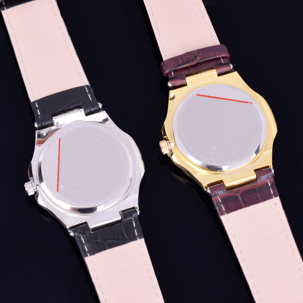 Leather strap Men's watch Military Quartz Clock Luxury Rhinestone Business Waterproof wrist watches Relogio 19-23CM adjustable | Vimost Shop.