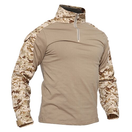 Tactical T-shirts Military Clothing Summer Long Sleeve Army Combat T-shirts Camouflage Airsoft tshirts Hunt Fish Tees | Vimost Shop.