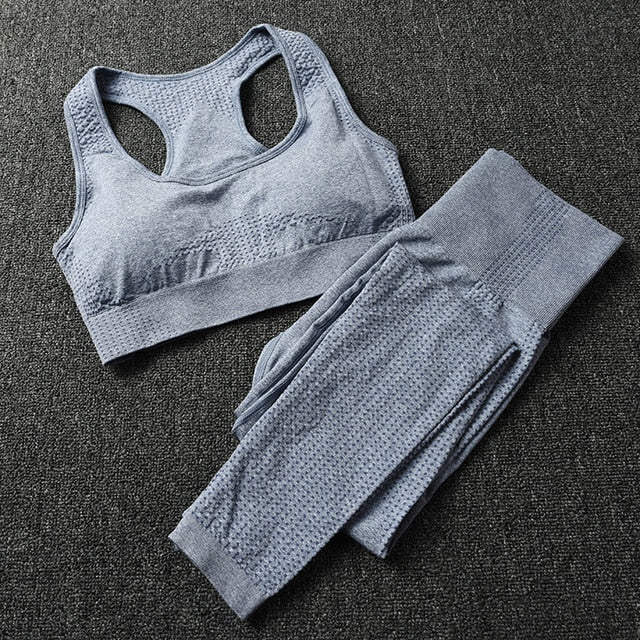 Gym 2 Piece Set Workout Clothes for Women Yoga Set | Vimost Shop.