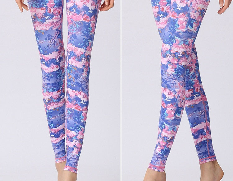Women Stretched Printed Yoga Pants Yoga leggings | Vimost Shop.