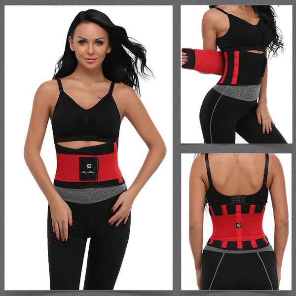 Sweat Waist Trainer Body Shape Shaper Xtreme Power Modeling Belt Faja Girdle Tummy Slimming Fitness Corset Shapewear | Vimost Shop.