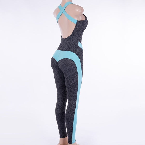 Women Suit Female Yoga One piece Jumpsuits Running Clothes | Vimost Shop.