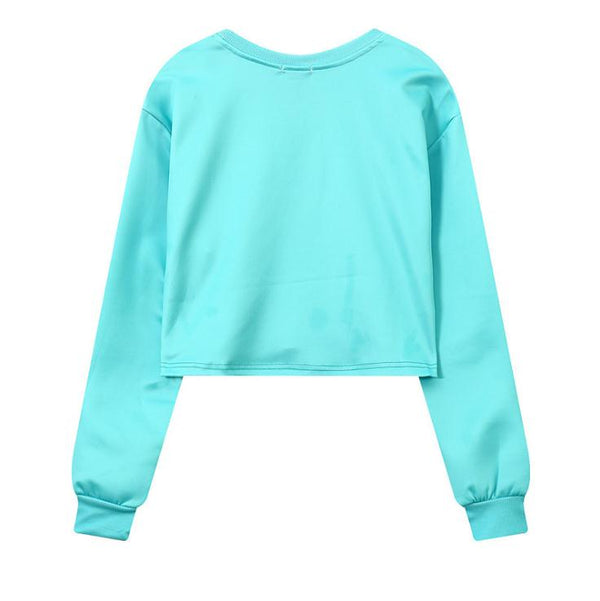 Woman's sweatshirt With Blue Design Game Over | Vimost Shop.