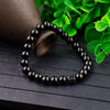 Pulsera hombre Cylinder Hematite Bracelets For Men Classic Nature Stone Beads Bracelets&Bangles Homme Yoga Jewelry | Vimost Shop.