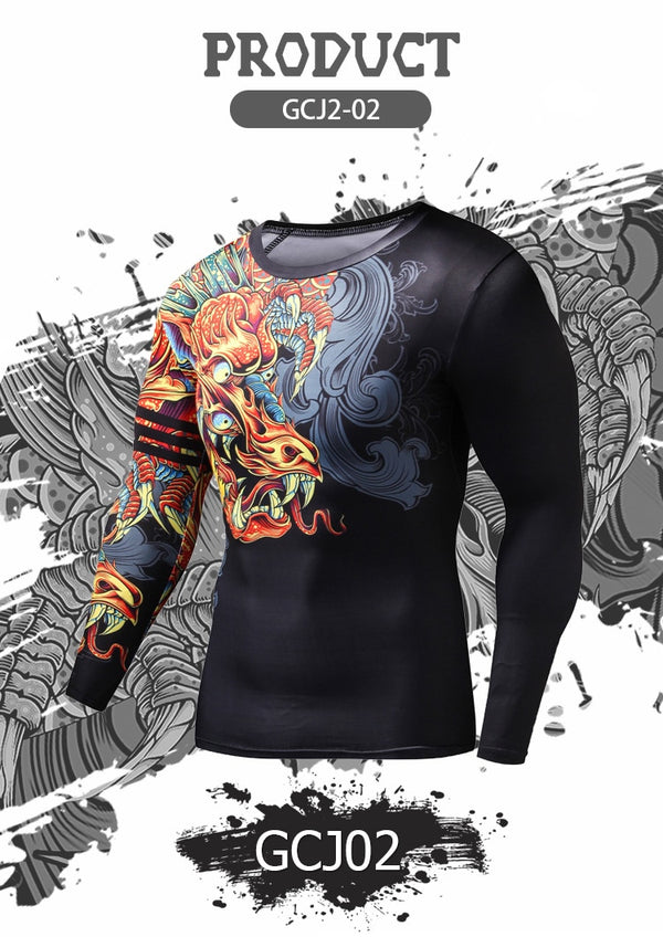 Funny T Shirts Chinese Style Dragon 3d T Shirt Fashion Hip Hop Party Brand Clothing Men Plus Fitness Clothing | Vimost Shop.