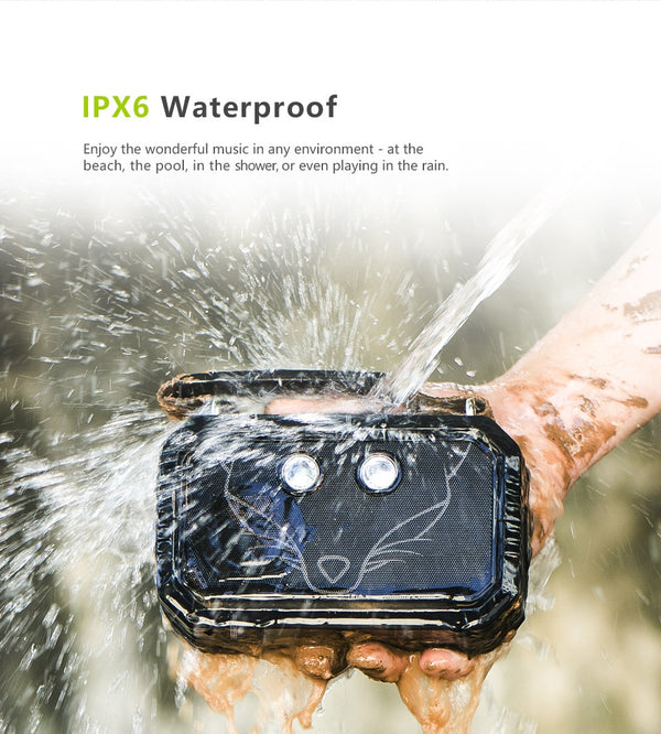Traveller Outdoor Bluetooth V4.0 Speaker Waterproof IPX6 Portable Wireless Speakers 20W Stereo Bass shower speaker | Vimost Shop.
