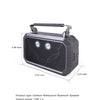 Traveller Outdoor Bluetooth V4.0 Speaker Waterproof IPX6 Portable Wireless Speakers 20W Stereo Bass shower speaker | Vimost Shop.