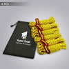 Reflective Tent Rope 13ft 4mm Camping Rope with Aluminum Tensioner Tightener Guy Line Equipment for Outdoor Survival | Vimost Shop.
