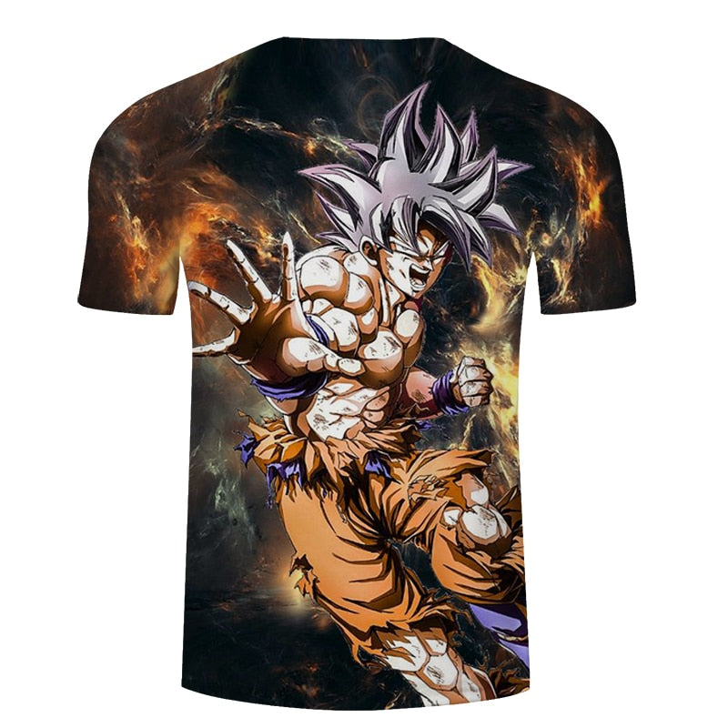 Goku Dragon Ball Z 3d T Shirt Summer Hipster Short Sleeve Tee Tops Men/Women Anime DBZ Harajuk T-Shirts Homme | Vimost Shop.