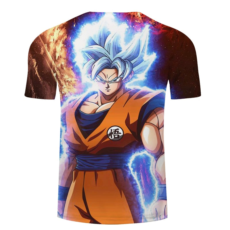 Goku Dragon Ball Z 3d T Shirt Summer Hipster Short Sleeve Tee Tops Men/Women Anime DBZ Harajuk T-Shirts Homme | Vimost Shop.
