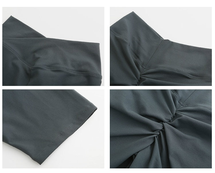 Sexy Scrunch Sport Gym Long Shorts Women Quick Dry | Vimost Shop.