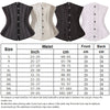 X Women Sexy Waist Cincher Corsets 28 Steel Boned Bustiers Corset Underbust Satin Body Shaper Lingerie Waist Cincher Corselet | Vimost Shop.