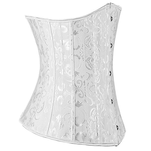 X Women Sexy Waist Cincher Corsets 28 Steel Boned Bustiers Corset Underbust Satin Body Shaper Lingerie Waist Cincher Corselet | Vimost Shop.