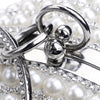 Women&#39;s Pearl Beaded Evening Bags  Pearl Beads Clutch Bags Handmade Wedding Bags Beige, Black Quality Assurance
