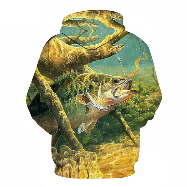 3D Tropical Fish Funny Hoodies For Fishinger Fisherman Men Women Long Sleeve Hoody Sweatshirts Hooded Streetwear Hip Hop Jackets | Vimost Shop.