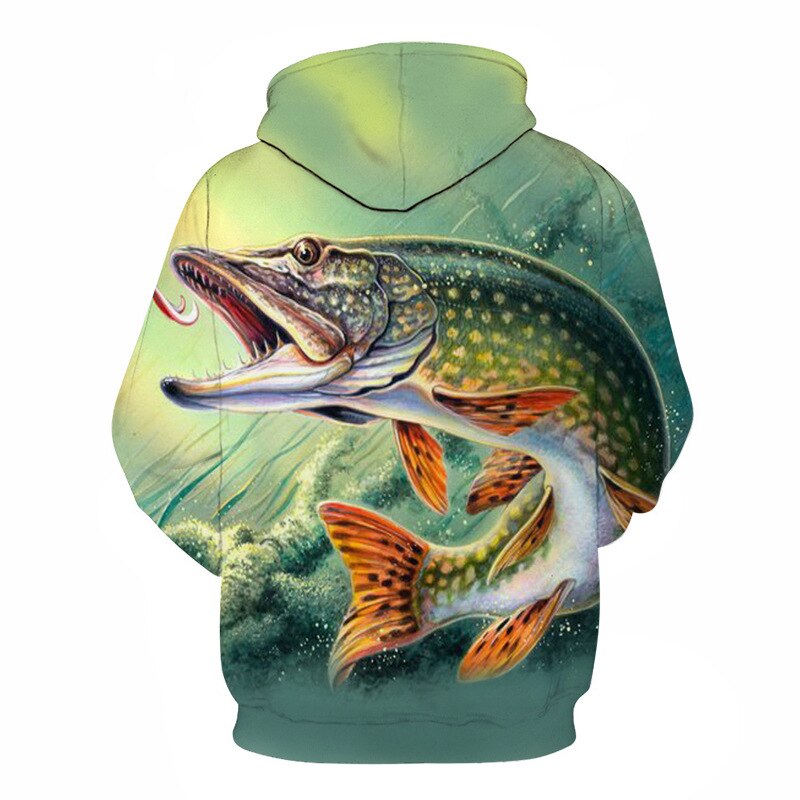 3D Tropical Fish Funny Hoodies For Fishinger Fisherman Men Women Long Sleeve Hoody Sweatshirts Hooded Streetwear Hip Hop Jackets | Vimost Shop.
