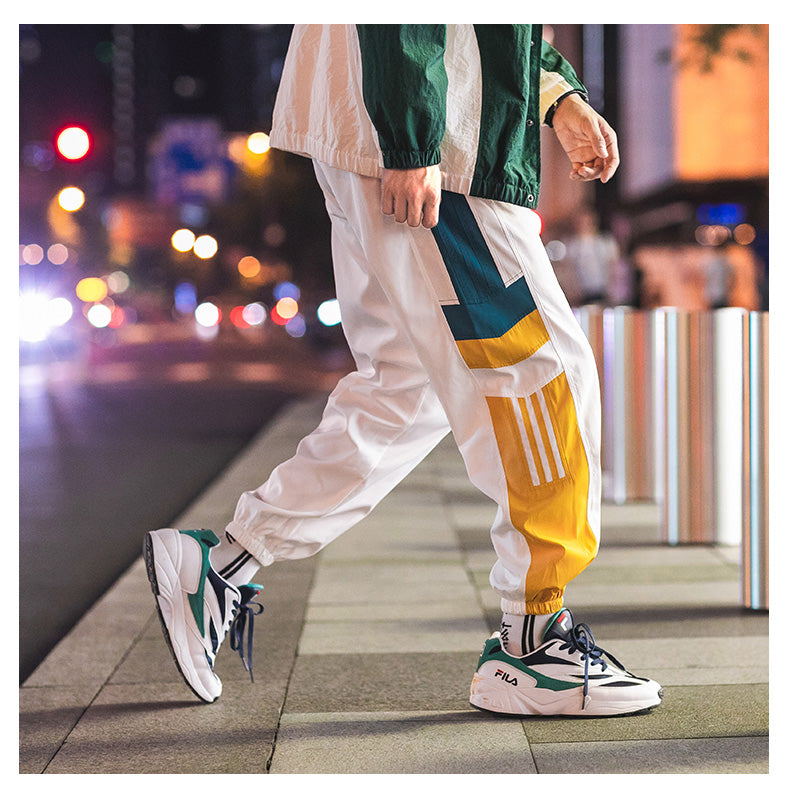 Sweatpants Men Casual Striped Pants Loose Track Pants Streetwear | Vimost Shop.