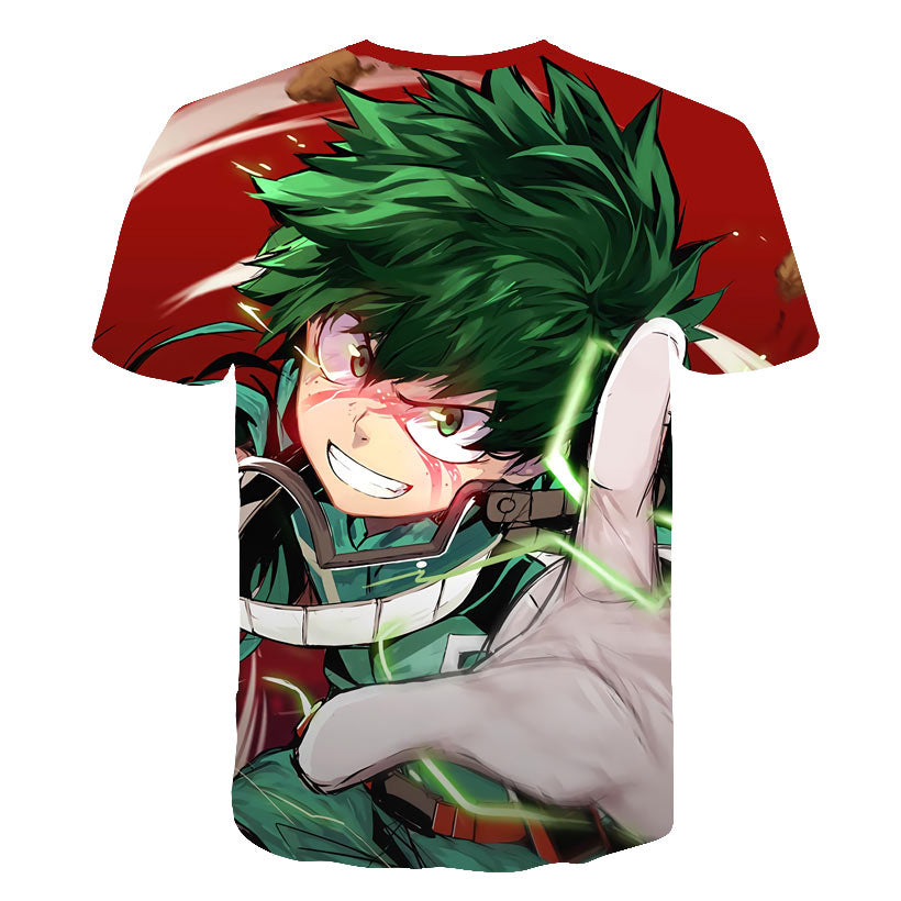 My Hero Academia in men's T-Shirt All Might 3D Printing tshirts Cosplay NUOVO Anime Short Sleeve Casual Top | Vimost Shop.