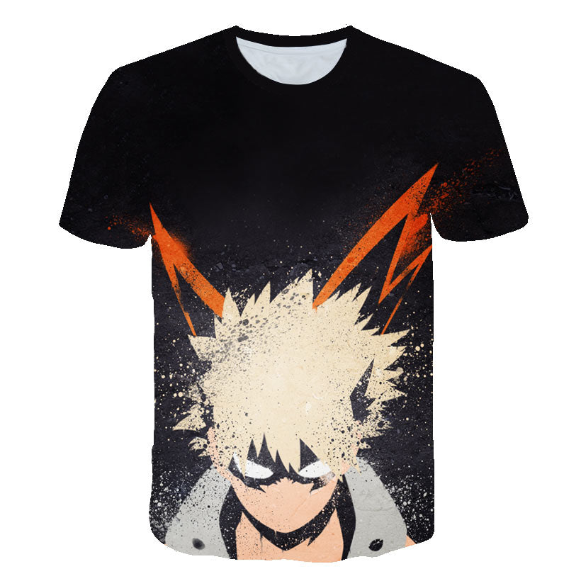 My Hero Academia in men's T-Shirt All Might 3D Printing tshirts Cosplay NUOVO Anime Short Sleeve Casual Top | Vimost Shop.