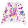Women Sweet Doll Moon Bear Printed Sweatshirt | Vimost Shop.