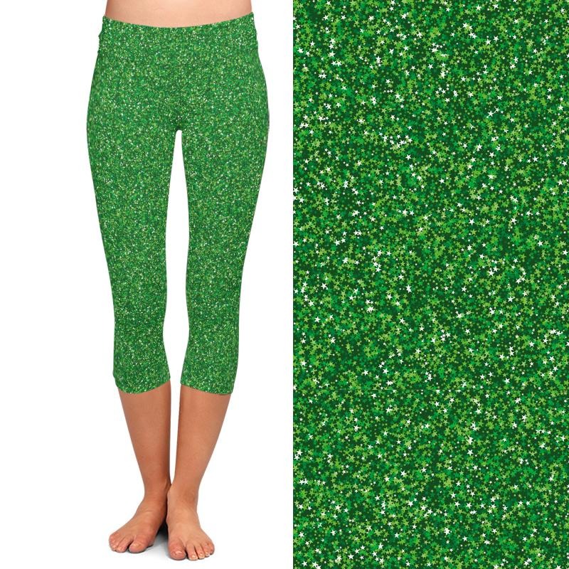 Summer Fashion Color Women 3d Galaxy Digital Print High Waist Capri Leggings Elastic Trouser Casual Leggings | Vimost Shop.