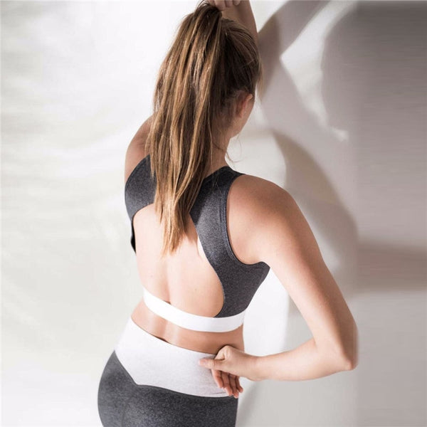 Sexy Backless Women Sportswear Female Yoga Sets Gym Wear Running Clothing | Vimost Shop.