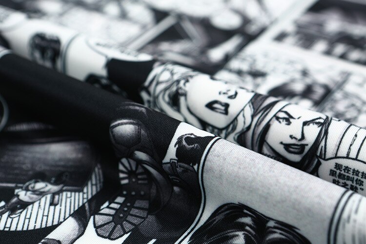 Woman Harajuku Anime Portrait Print Sweatshirts | Vimost Shop.