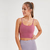 New Quick Dry Women Solid Vest-Type Yoga  with Removable Pads | Vimost Shop.