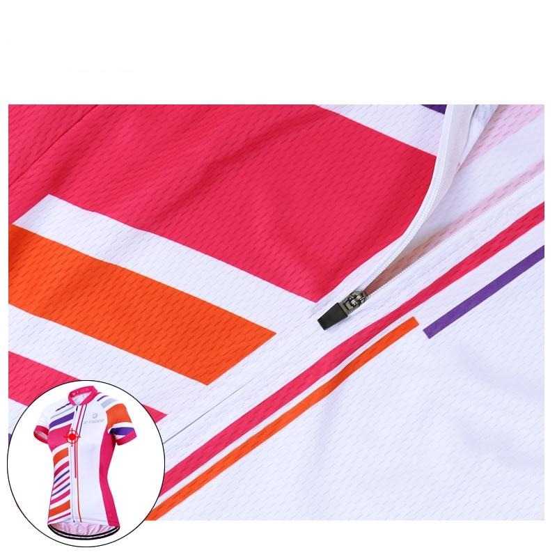Women Summer UV Cycling Jerseys Set 100% Polyester | Vimost Shop.