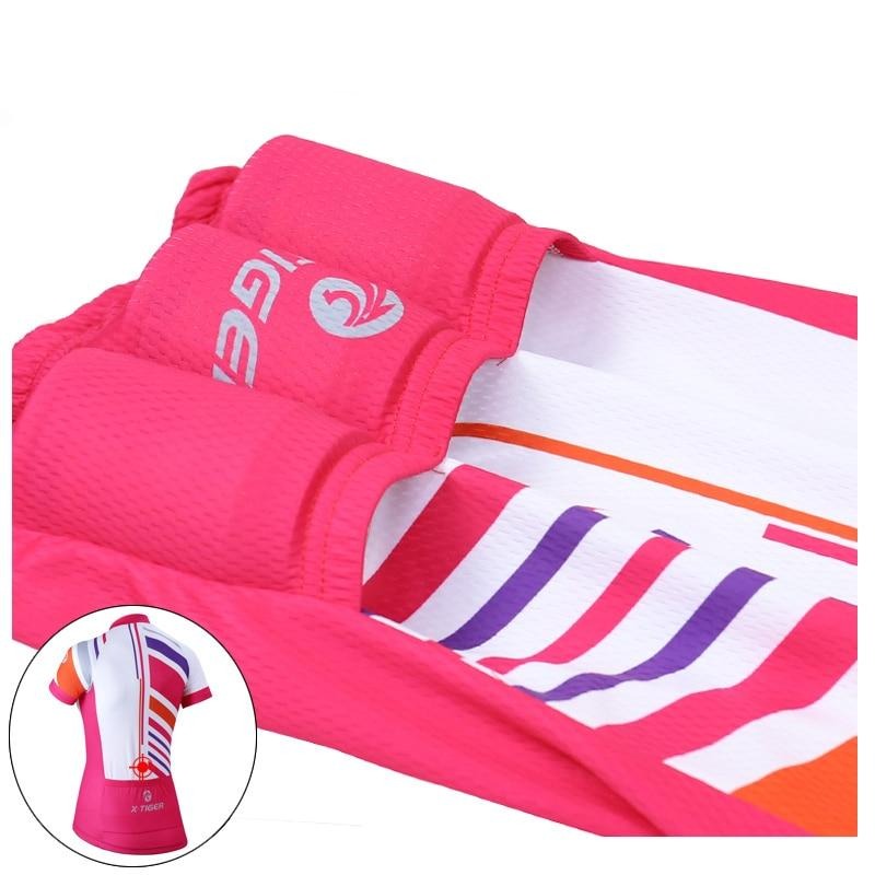 Women Summer UV Cycling Jerseys Set 100% Polyester | Vimost Shop.