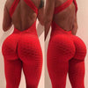 Women Yoga Set Siamese Trousers Sleeveless Backless Leggings One Piece Sexy Female Fitness Gym sports jumpsuit | Vimost Shop.