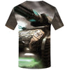 Men Music T-shirts 3d Guitar Tshirts Casual Metal Shirt Print Gothic Anime Clothes Short Sleeve t shirts | Vimost Shop.