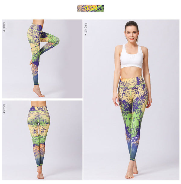 Stretch Sport Leggings Female Gym Workout Pants Yoga Running Tight Pant | Vimost Shop.