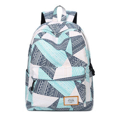 fashion shoulder bag preppy style printing backpacks