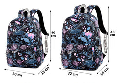 Large Capacity Women New Multifunction Flower Backpacks | Vimost Shop.