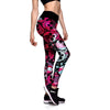 Halloween New Fashion Rose Skull High Waist Fitnesss Women Legging High Quality Fitness Push Up Leggins | Vimost Shop.