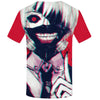 Tokyo Ghoul T-shirt Men Ken Kaneki T-shirts 3d Graffiti Tshirt Printed Japan Tshirts Casual Blood Anime Clothes | Vimost Shop.