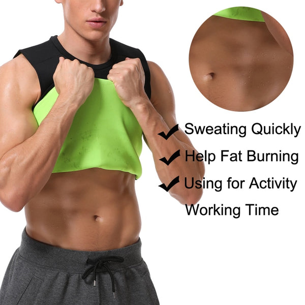 Neoprene Body Shaper Men Shapers Slimming Tummy Reducing  Waist Trainer Promote Sweat Shapewear Male Modeling Vest | Vimost Shop.