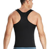 Men's Neoprene Workout Zipper No Zip Tank Tops Sweat Sauna Suits Waist Trainer Slimming Body Shaper Thermo Gym Vest Black | Vimost Shop.