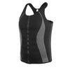 Men's Neoprene Workout Zipper No Zip Tank Tops Sweat Sauna Suits Waist Trainer Slimming Body Shaper Thermo Gym Vest Black | Vimost Shop.