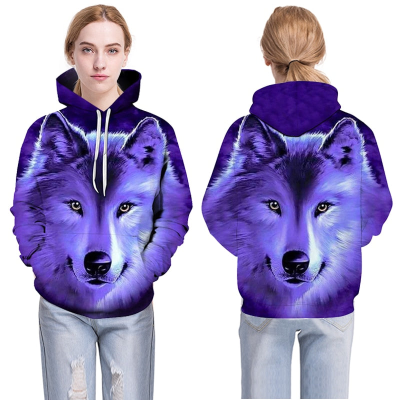 Native 3D Hoodies Men Women Sweatshirts Wolf Hoody Black Tracksuits Harajuku Pullover Streetwear Coat | Vimost Shop.