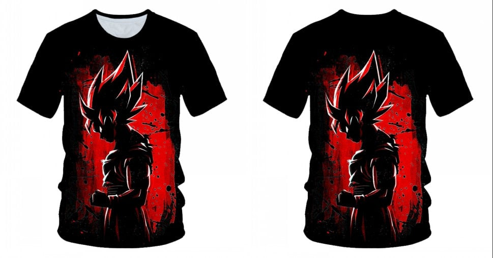 Dragon Ball Z Goku Black Vegeta 3D T-shirt Men 2019 Summer Anime T shirt O-Neck Tshirt Casual Brand Dragonball Tops Tee - Vimost Shop