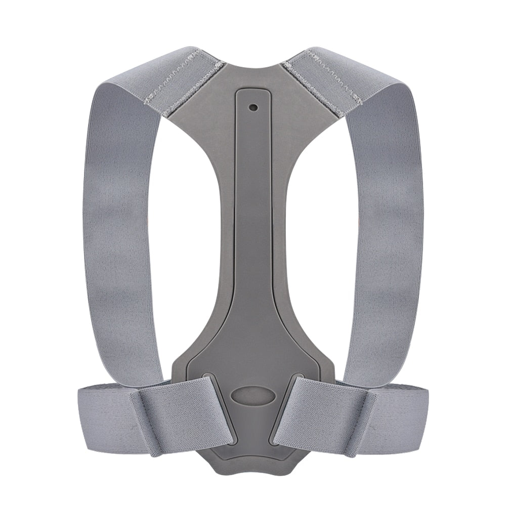 Silver Adjustable Back Posture Corrector Back Pain Relief Belt Spine Waist Support Correction Straps Posture Belt For Men Women | Vimost Shop.