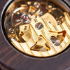 Wooden Mechanical Watch Reloj masculino Mens Watches Top Brand Luxury Timepieces With Bead Bracelet Orologio da uomo | Vimost Shop.